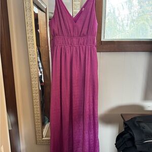 Taylor Fuchsia Maxi Dress